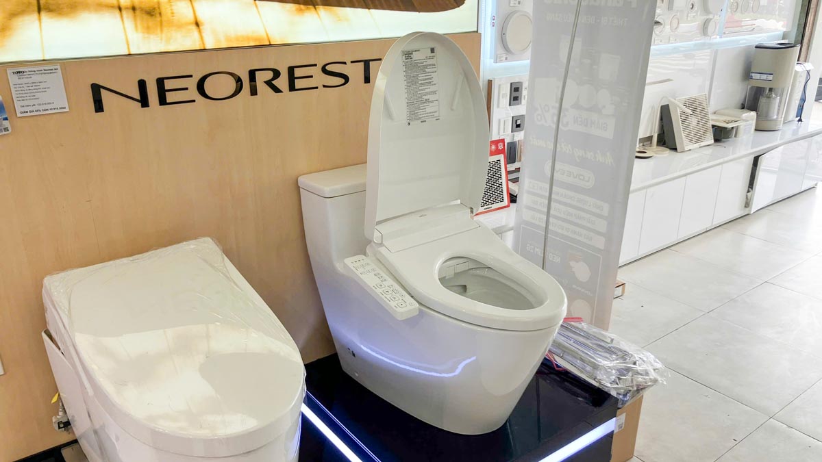 Bồn cầu TOTO MS625CDW24 1 khối nắp điện tử Washlet S2 TCF33461GAA giấu dây - 5