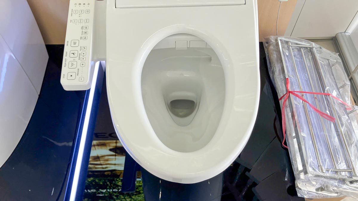 Bồn cầu TOTO MS625CDW24 1 khối nắp điện tử Washlet S2 TCF33461GAA giấu dây - 8