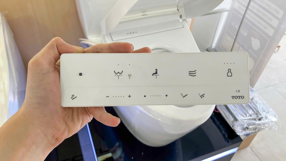 Bồn cầu TOTO MS625DW25 1 khối nắp điện tử Washlet S5 TCF34461GAA - 9