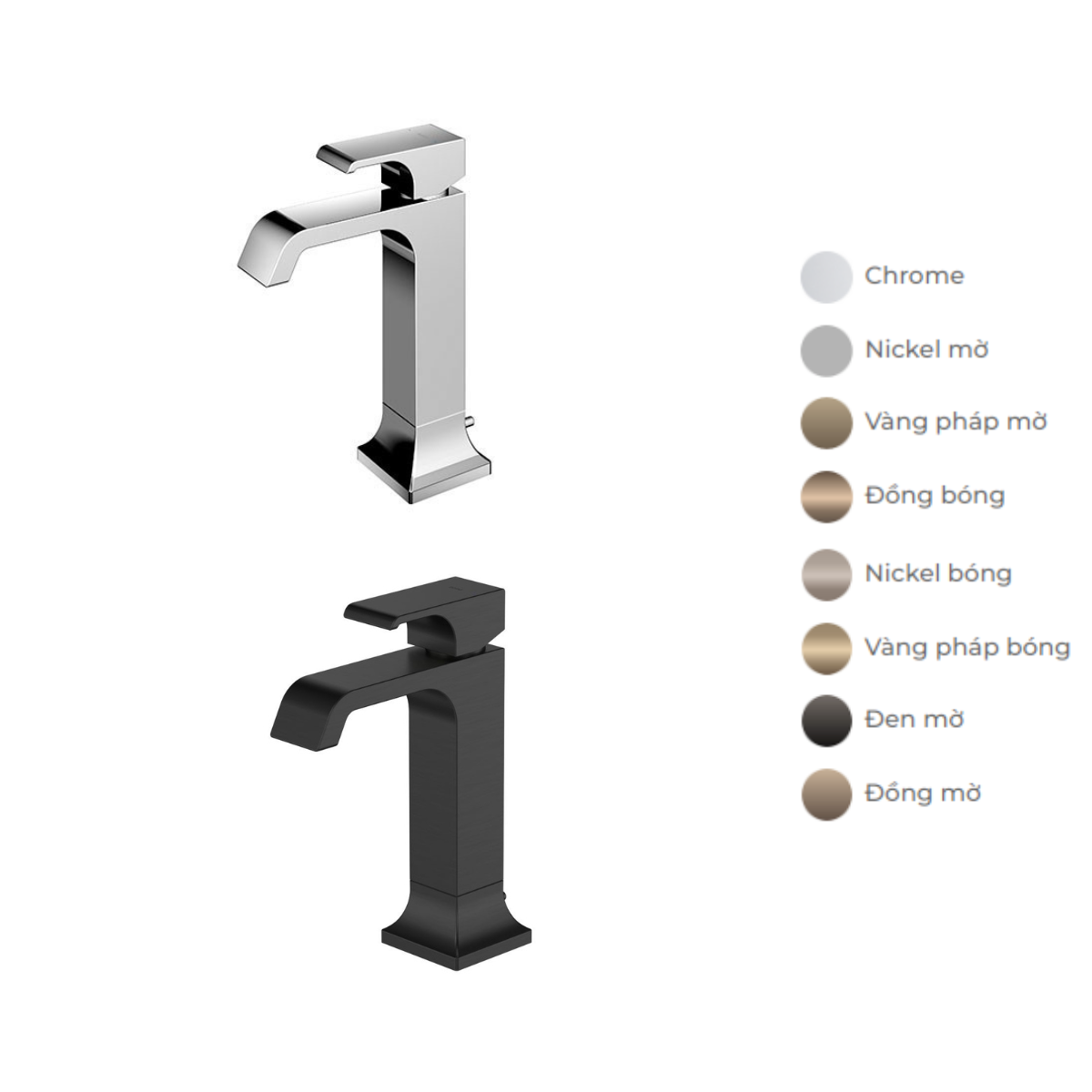Vòi lavabo nóng lạnh GC TOTO TLG08303V - 2