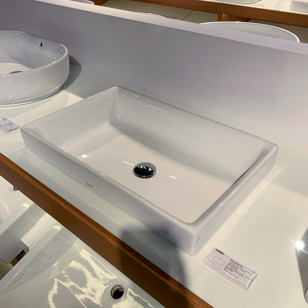 Chậu rửa lavabo đặt bàn TOTO L1716 - 4