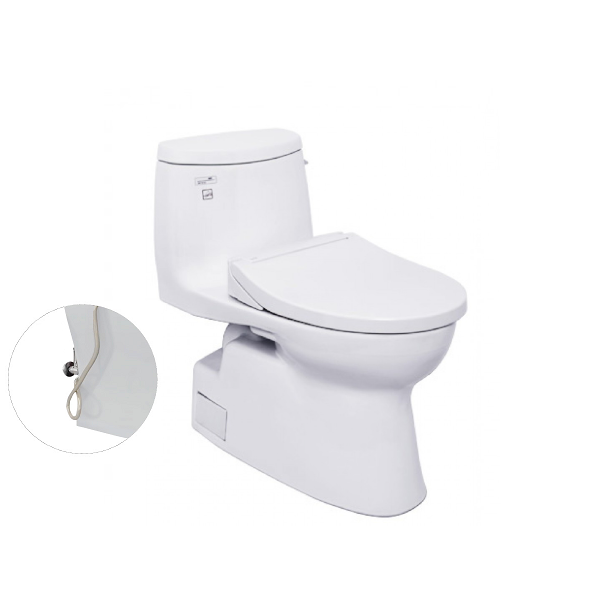 Bồn cầu TOTO MS905E2 1 khối nắp rửa cơ TCW07S