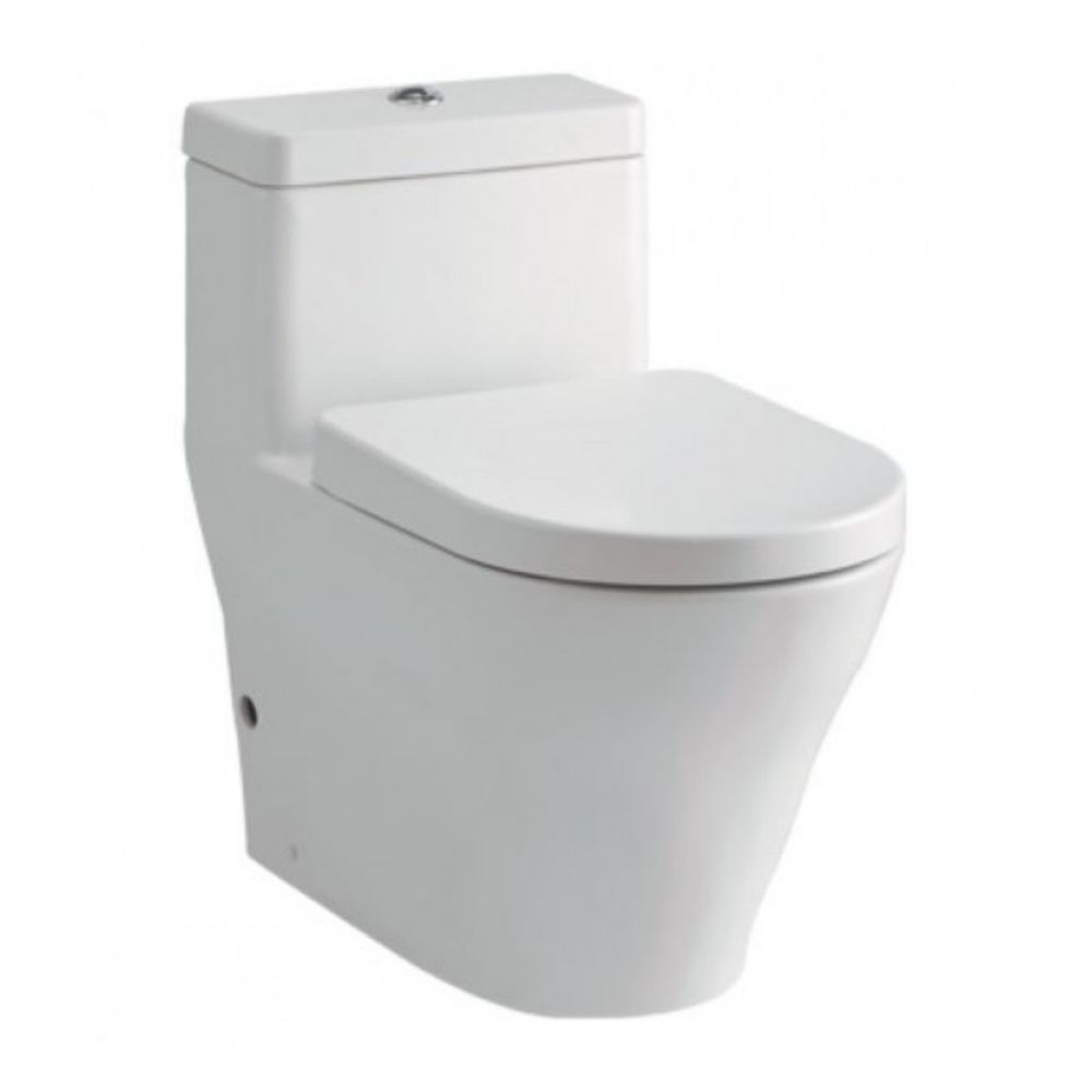 Bồn cầu TOTO CW166RB TC384CVK T53P100VR 1 khối nắp đóng êm - 2