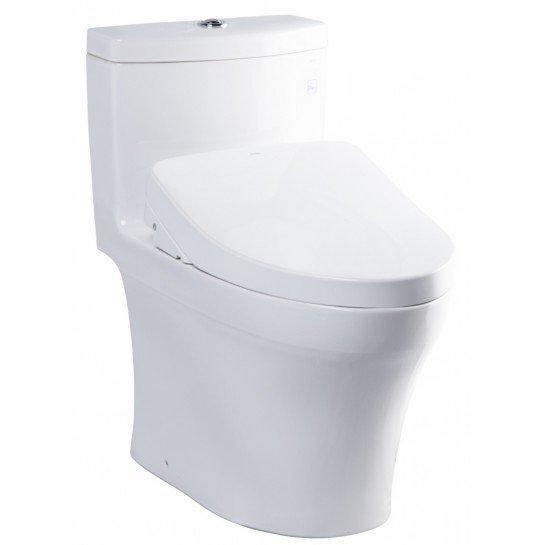 Bồn cầu 1 khối nắp rửa điện tử TOTO MS889CDW12#XW
