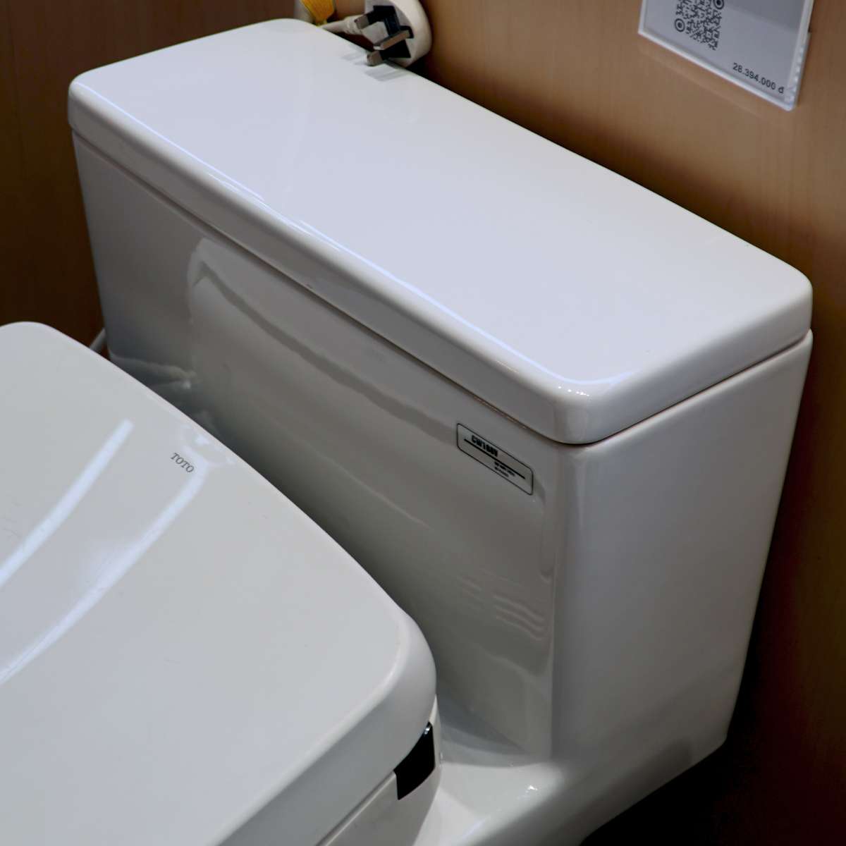 Bồn cầu TOTO MS188VKW11 T53P100VR 1 khối nắp điện tử Washlet S7 TCF4911Z - 16