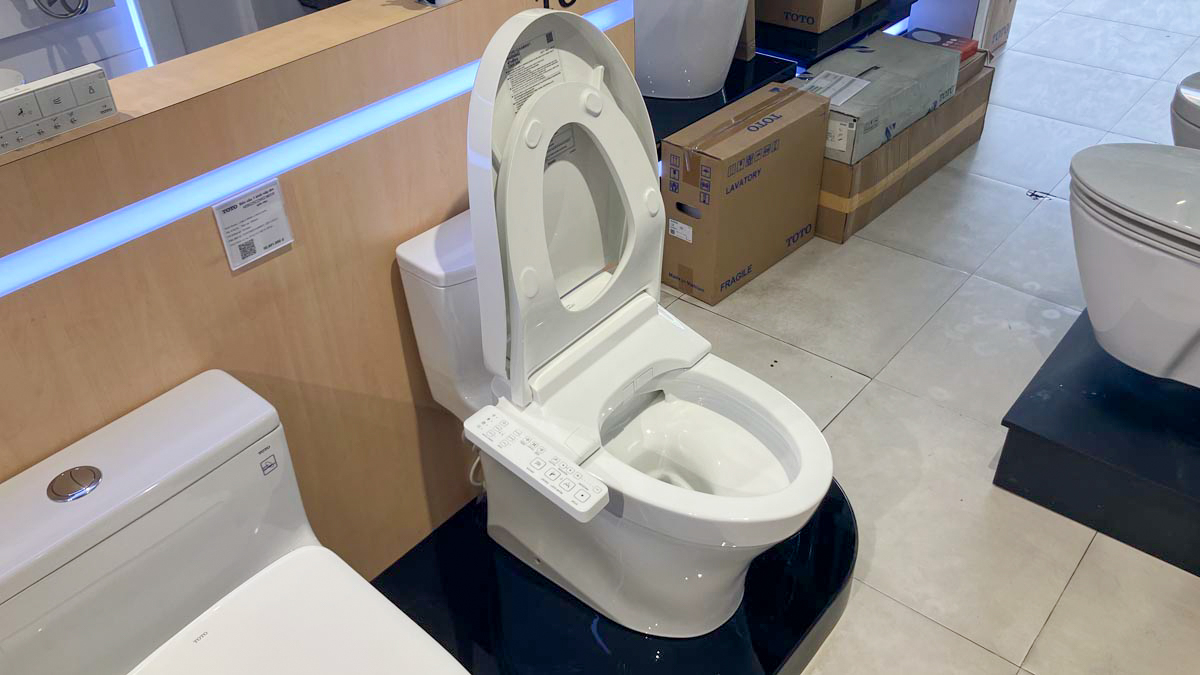 Bồn cầu TOTO MS885DW24 1 khối nắp điện tử Washlet S2 TCF33461GAA - 13