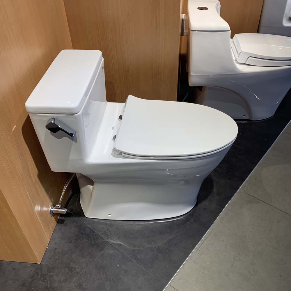 Bồn cầu 1 khối TOTO MS188VKT8 T53P100VR nắp đóng êm TC600VS - 7