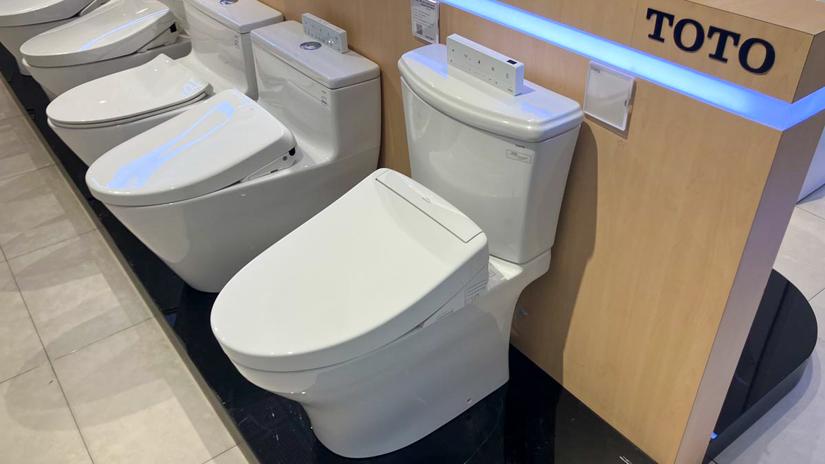 Bồn cầu TOTO CS986GW25 2 khối nắp điện tử Washlet S5 TCF34461GAA - 5