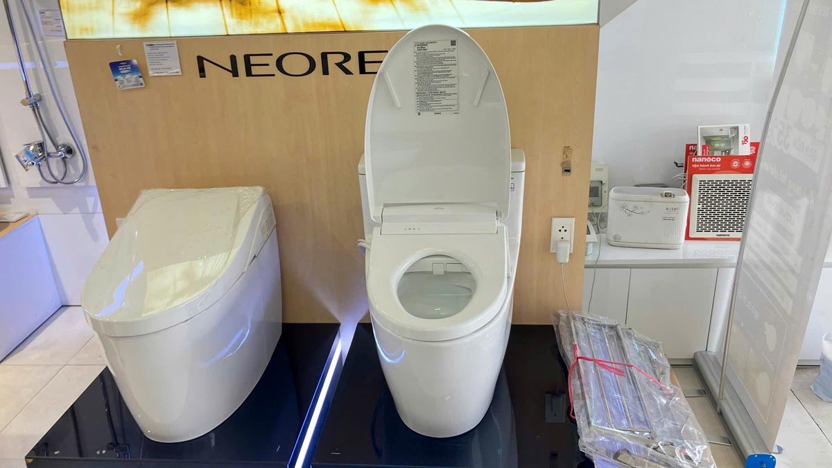 Bồn cầu TOTO MS625DW25 1 khối nắp điện tử Washlet S5 TCF34461GAA - 6