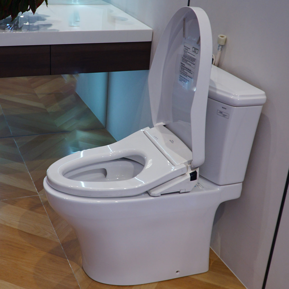 Bồn cầu TOTO CS986GW11 2 khối nắp điện tử Washlet S7 TCF4911Z - 6
