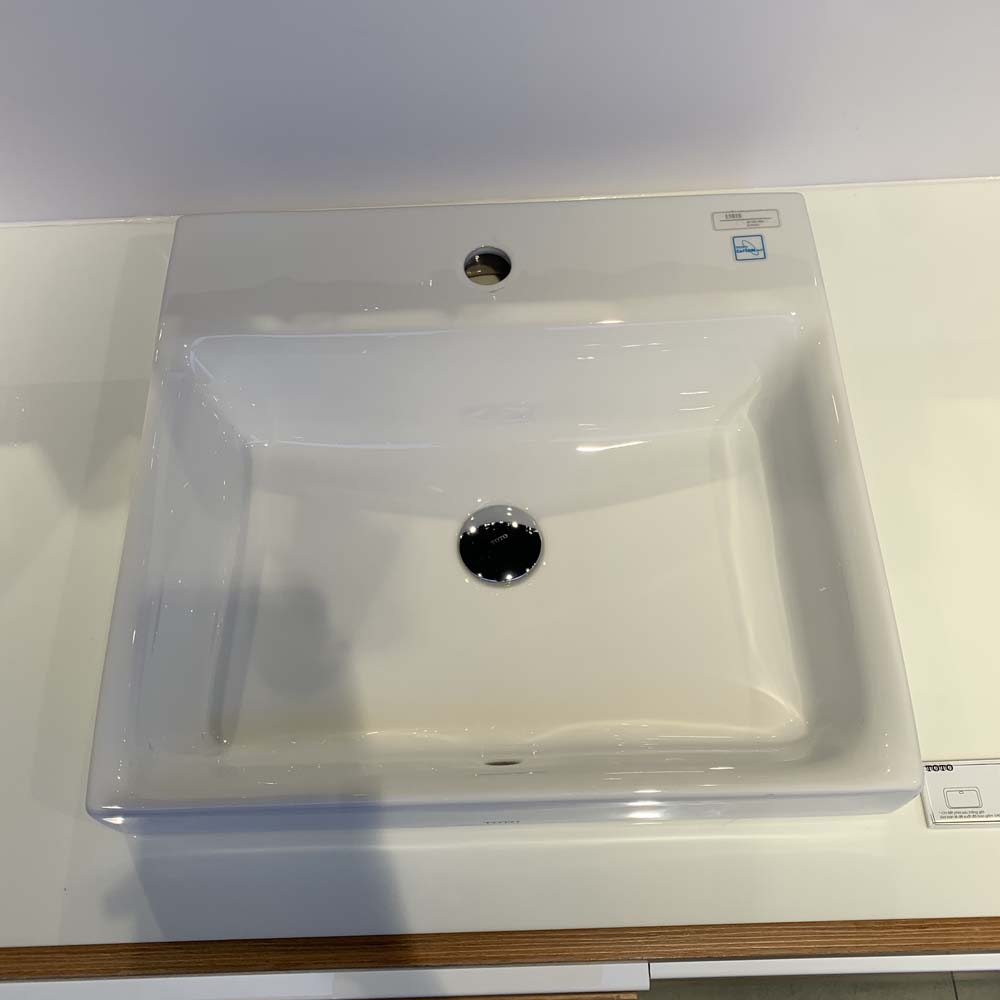 Chậu rửa lavabo đặt bàn TOTO LT1615C 1 lỗ - 5