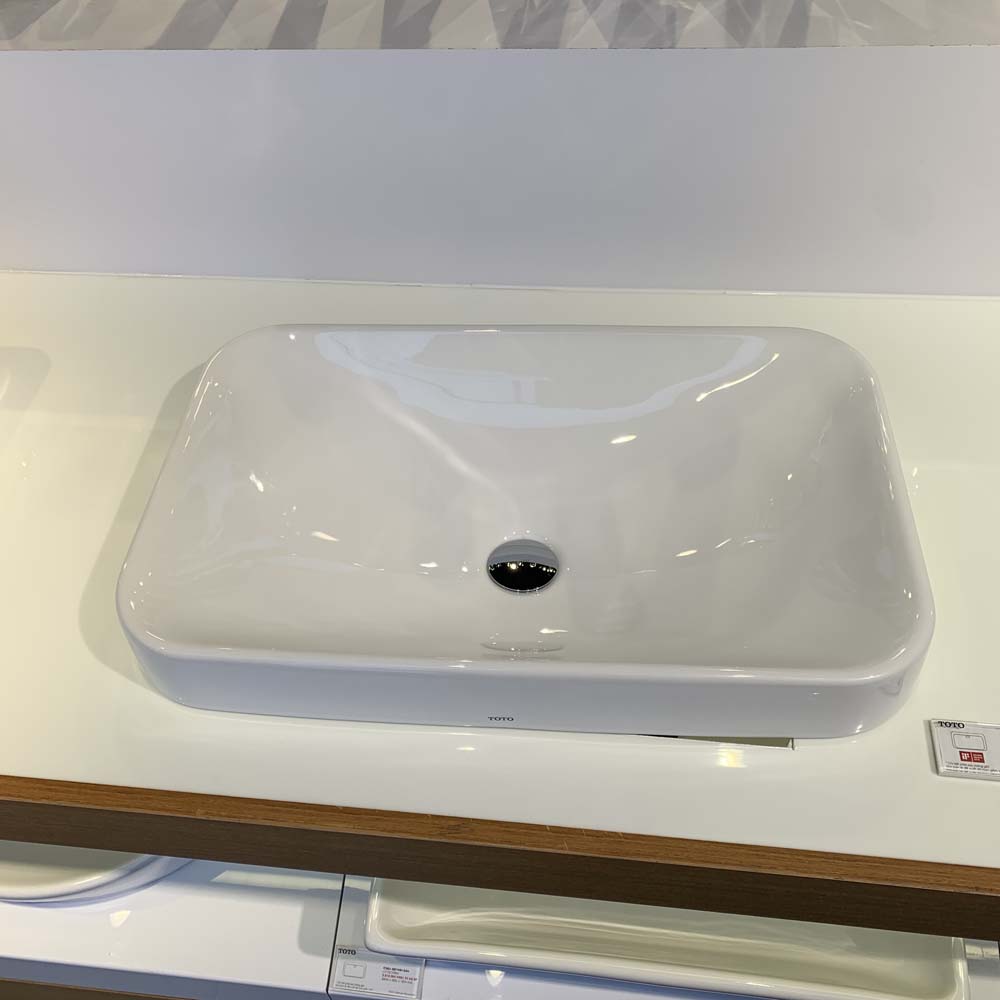 Chậu rửa lavabo đặt bàn TOTO LT5716 - 3