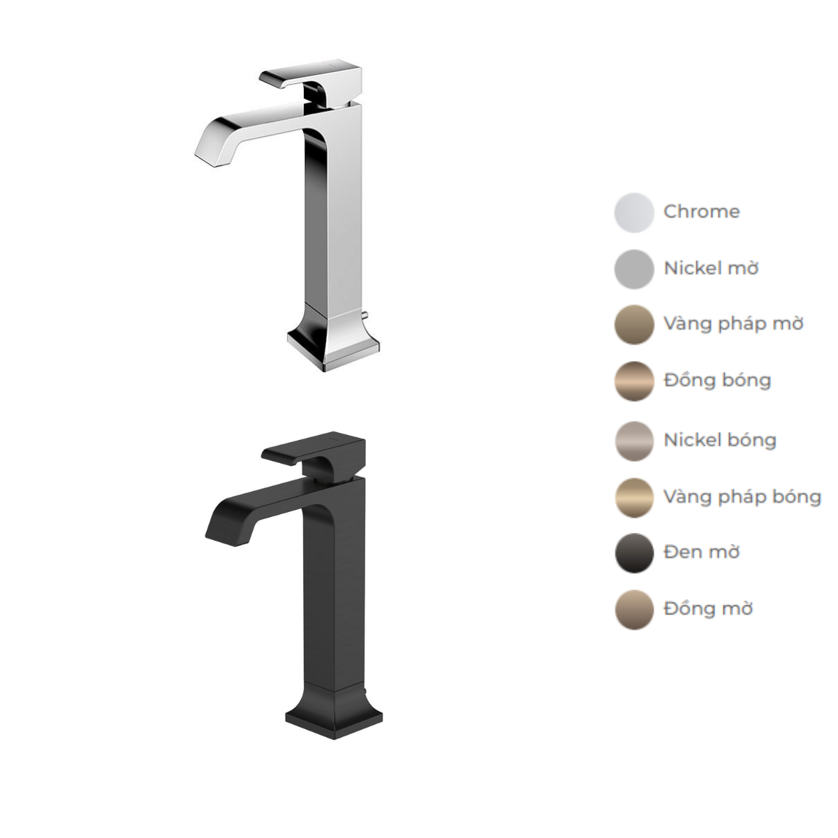 Vòi lavabo nóng lạnh GC TOTO TLG08305V - 2