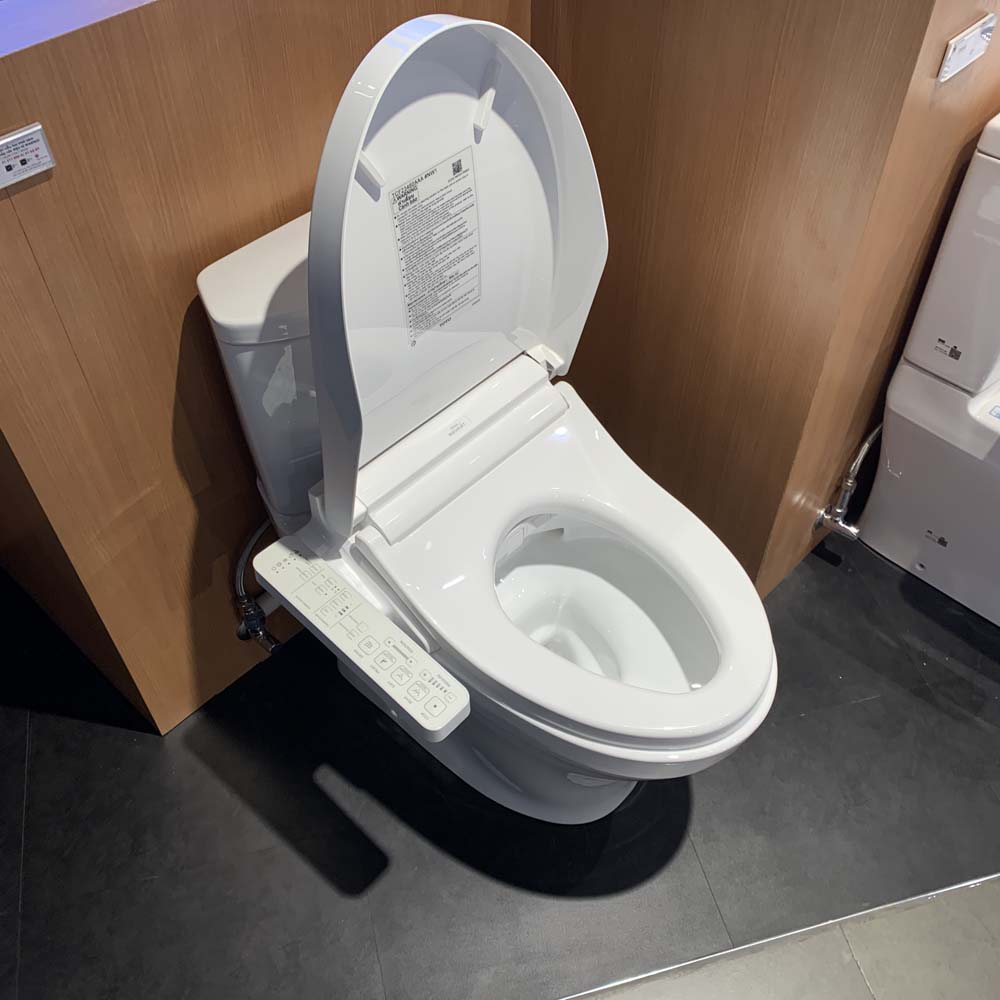 Bồn cầu TOTO CS838CDW17 2 khối nắp điện tử Washlet C2 TCF23460AAA giấu dây - 5