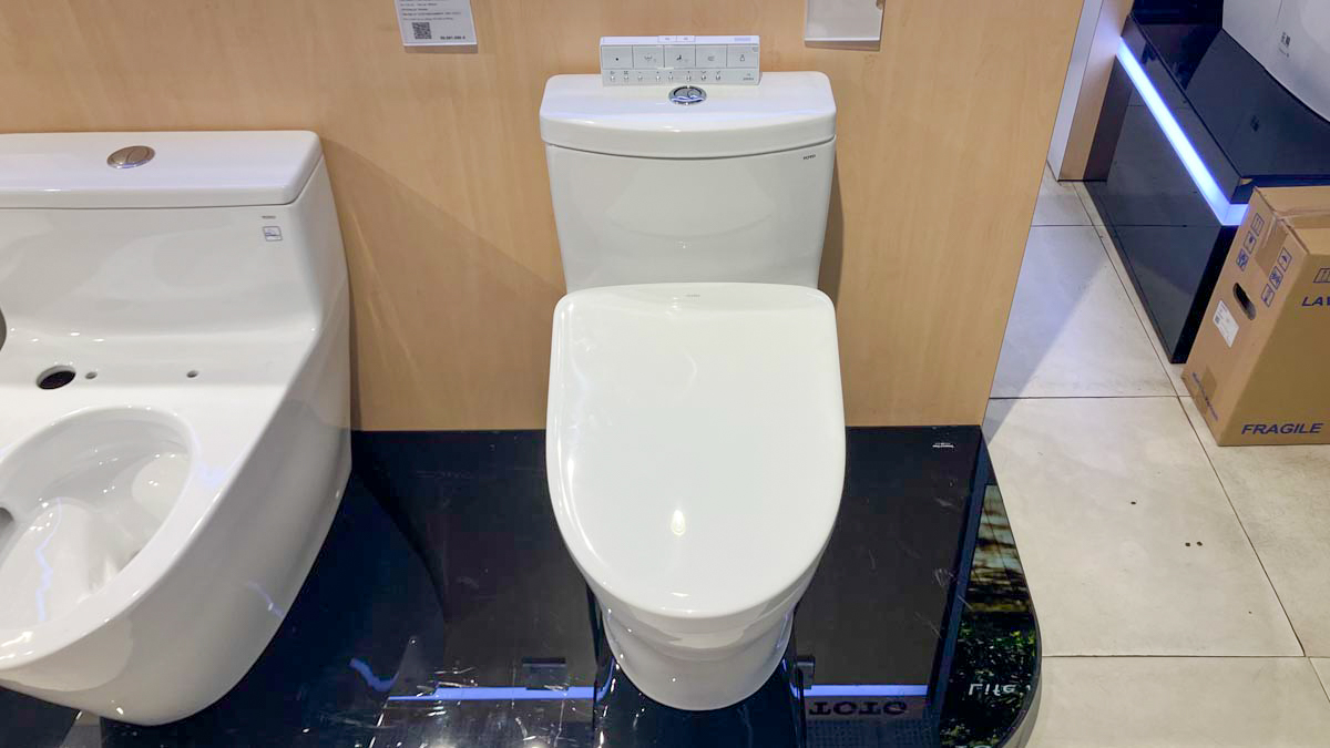 Bồn cầu TOTO MS889CDRW23 1 khối nắp điện tử Washlet S7 TCF47360GAA giấu dây - 4