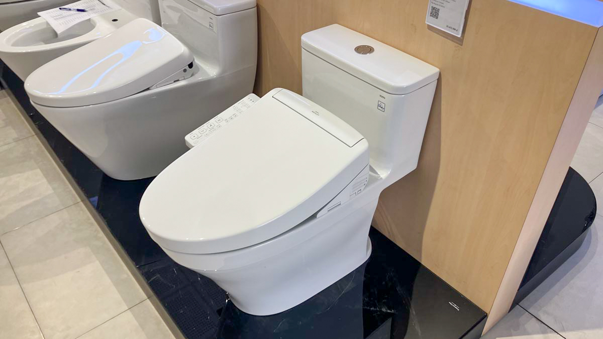 Bồn cầu TOTO MS857DW24 1 khối nắp điện tử Washlet S2 TCF33461GAA - 5