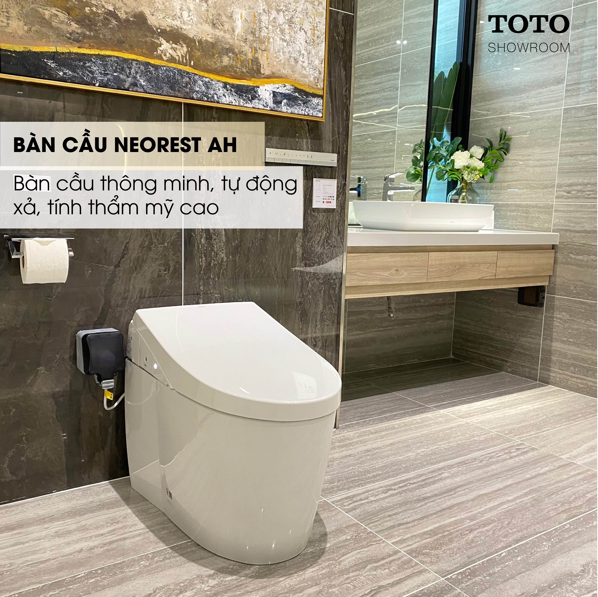Bồn cầu thông minh Neorest AH TOTO CS989VT TCF9788WZ T53P100VR - 13