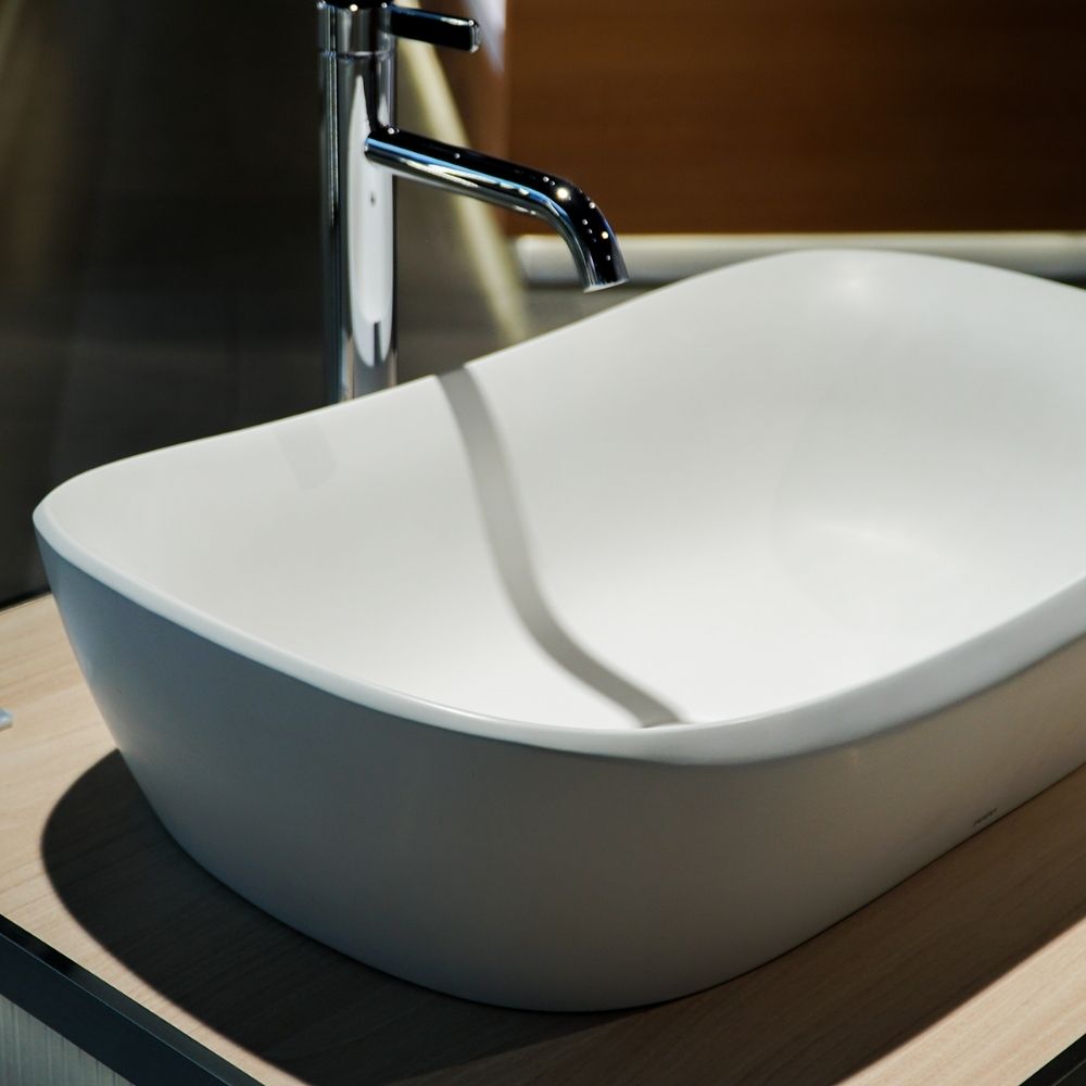 Chậu lavabo đặt bàn Galalato TOTO PJS07WE#MW (PJS07WEMW) trắng mờ - 3