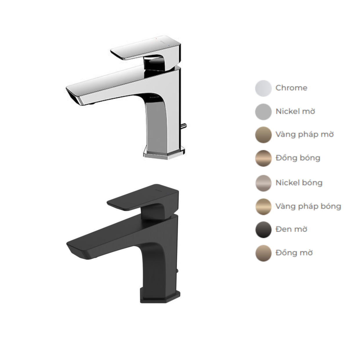 Vòi lavabo nóng lạnh GE TOTO TLG07301V - 2