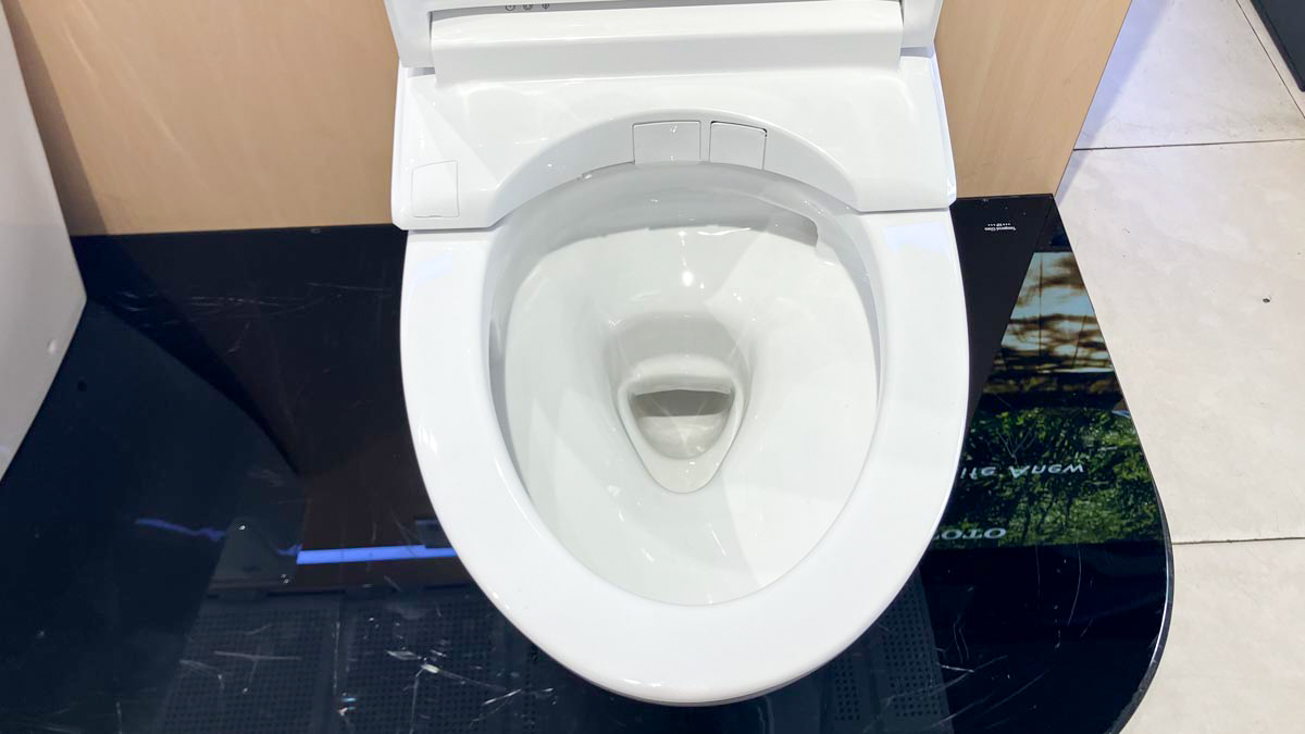 Bồn cầu TOTO MS885CDW23 1 khối nắp điện tử Washlet S7 TCF47360GAA giấu dây - 9
