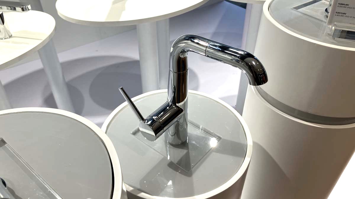 Vòi lavabo nóng lạnh TOTO TLS073J0V dây rút - 3