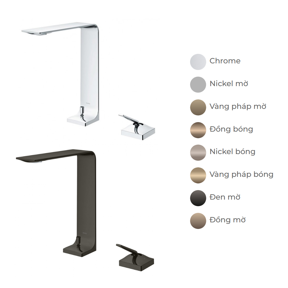 Vòi lavabo nóng lạnh ZL TOTO TLP02307B - 2