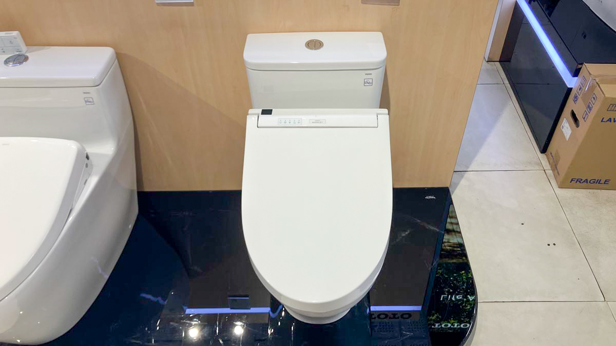 Bồn cầu 1 khối TOTO MS857CDW15 nắp điện tử Washlet C5 TCF24460AAA giấu dây - 4