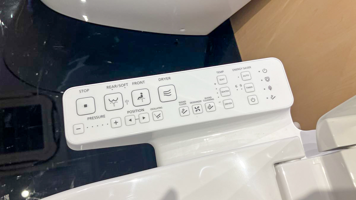 Bồn cầu TOTO MS887RW24 1 khối nắp điện tử Washlet S2 TCF33461GAA - 12