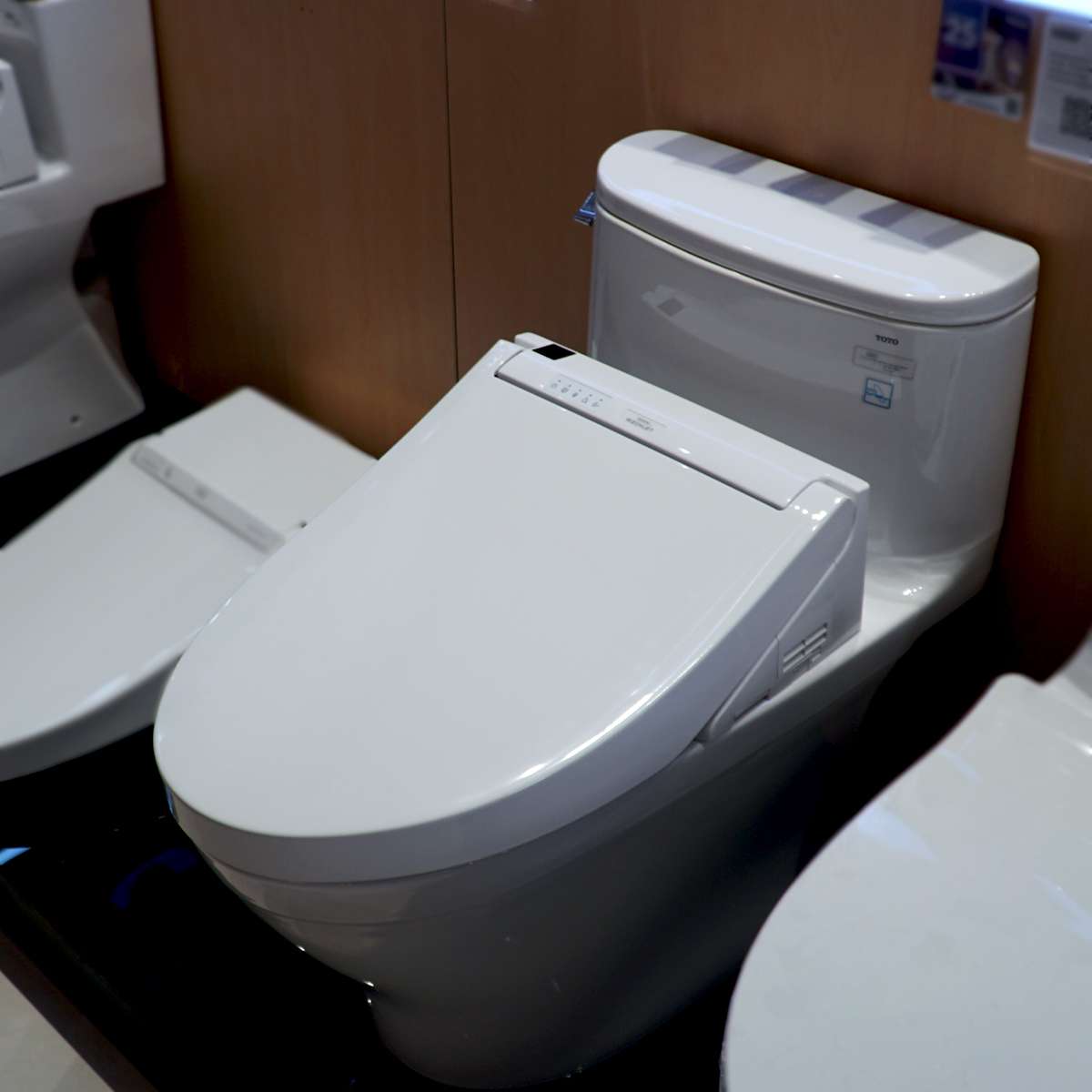 Bồn cầu TOTO MS887RW14 1 khối nắp điện tử Washlet C5 TCF24410AAA - 5