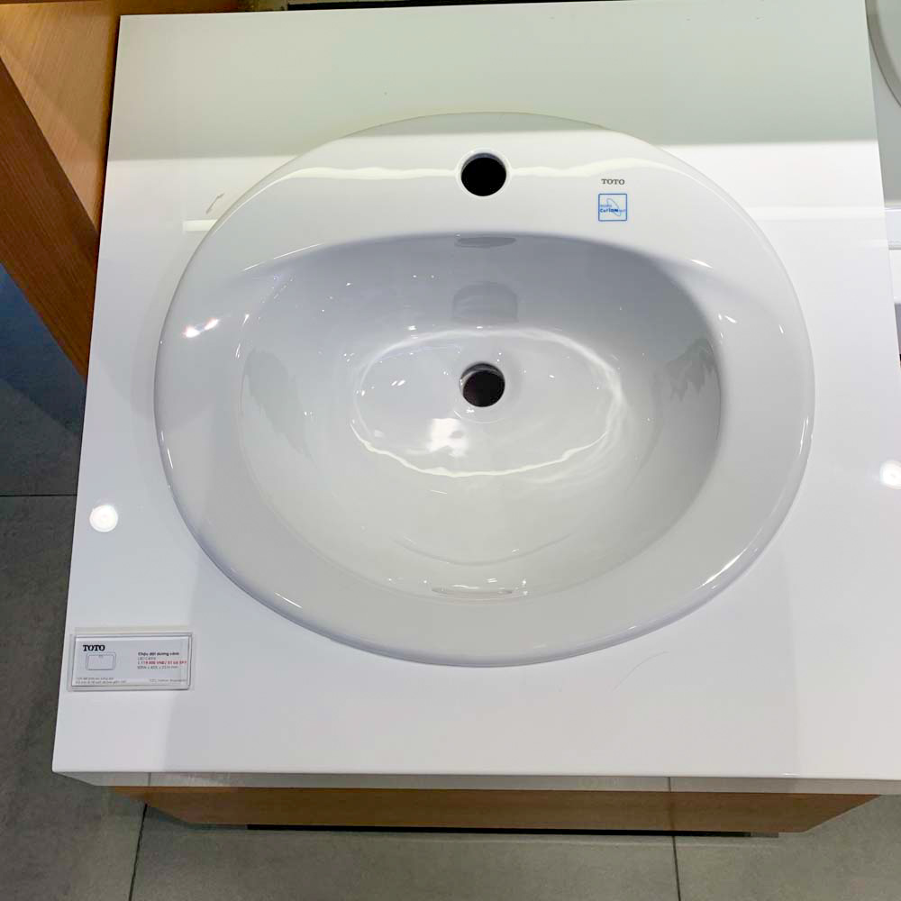 Chậu lavabo dương vành TOTO L501C - 3