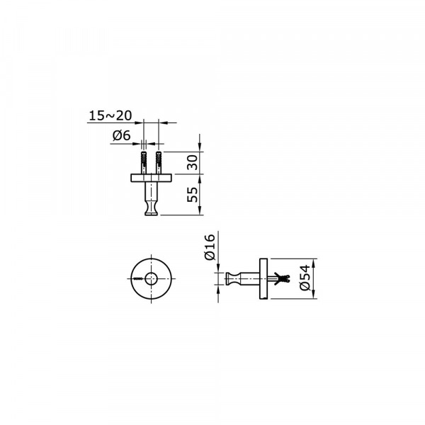 Móc áo TOTO TX704AJ - 2