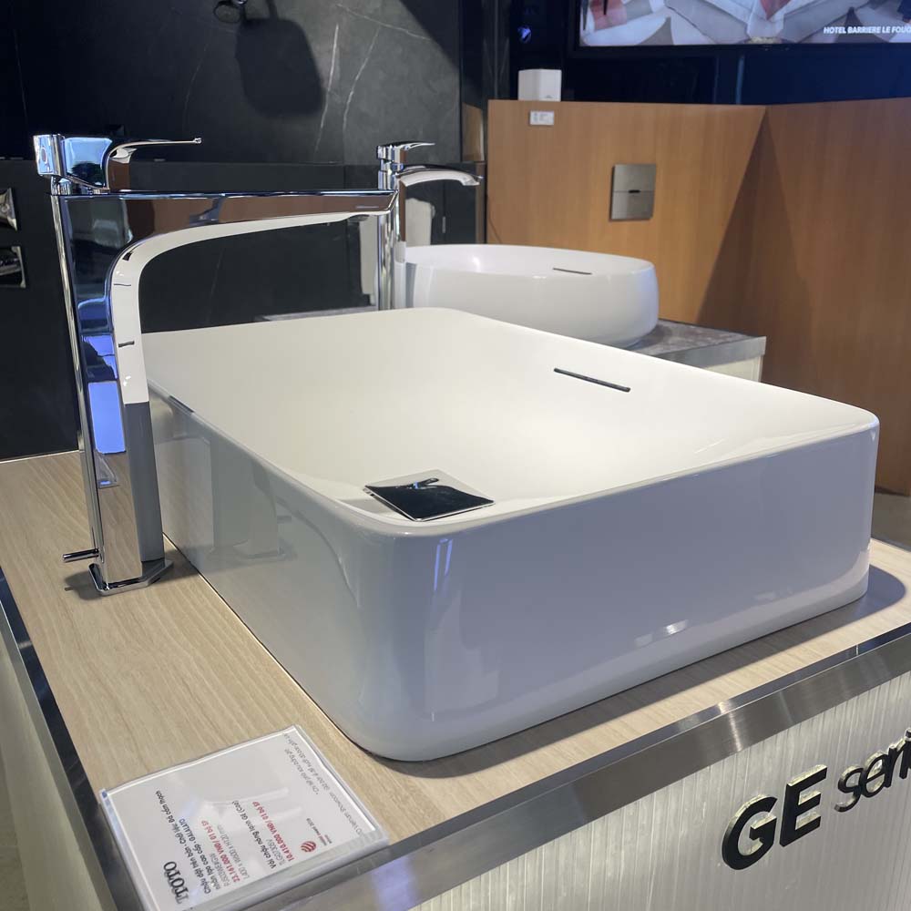 Chậu lavabo đặt bàn Galalato TOTO PJS03WE#GW (PJS03WEGW) trắng bóng - 10