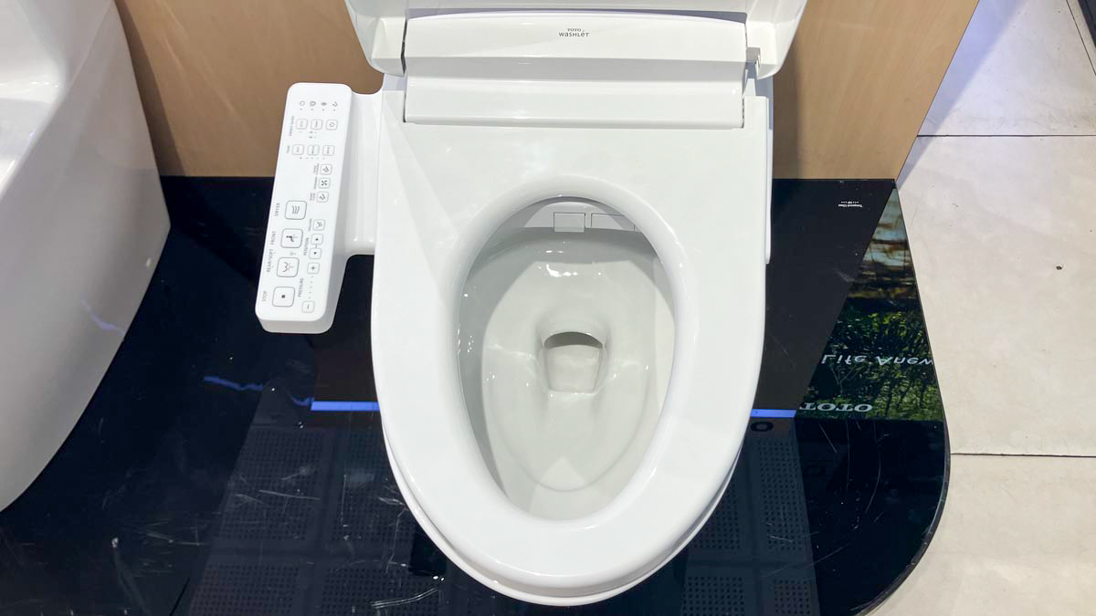 Bồn cầu TOTO MS887RW24 1 khối nắp điện tử Washlet S2 TCF33461GAA - 11