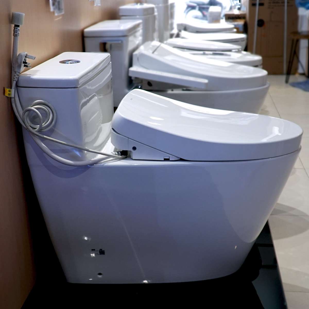 Bồn cầu TOTO MS625DW11 1 khối nắp điện tử Washlet S7 TCF4911Z - 2