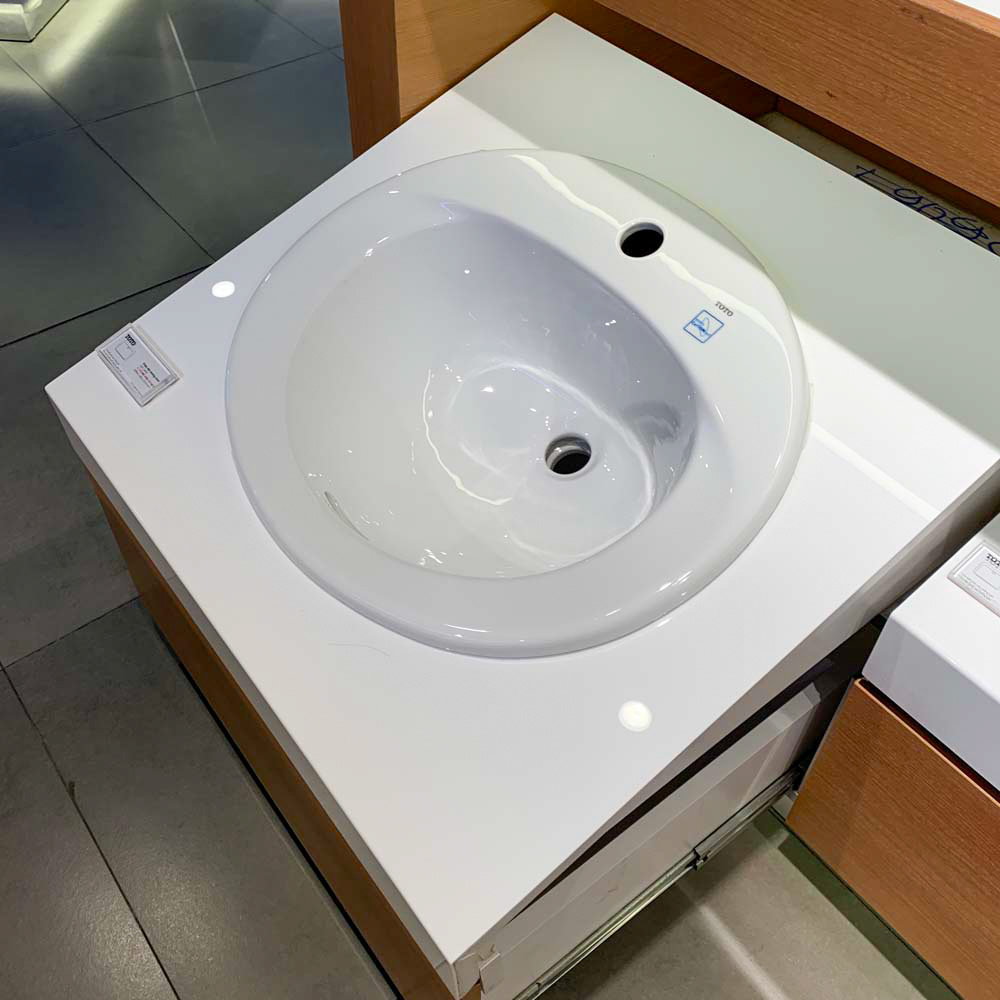 Chậu lavabo dương vành TOTO L501C - 4