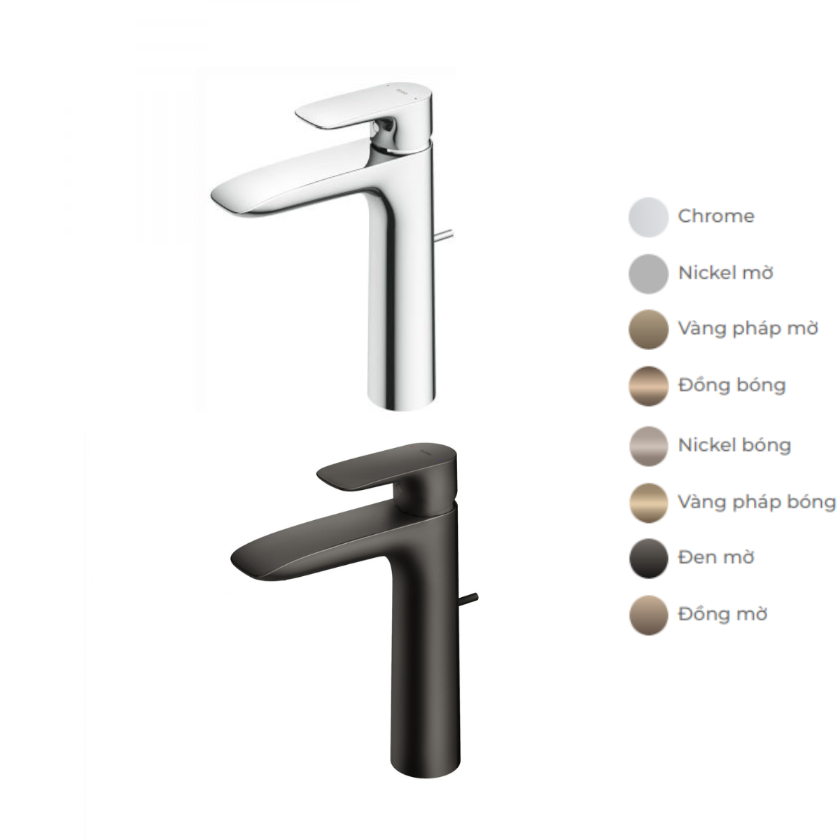 Vòi lavabo nóng lạnh GA TOTO TLG04304V - 2