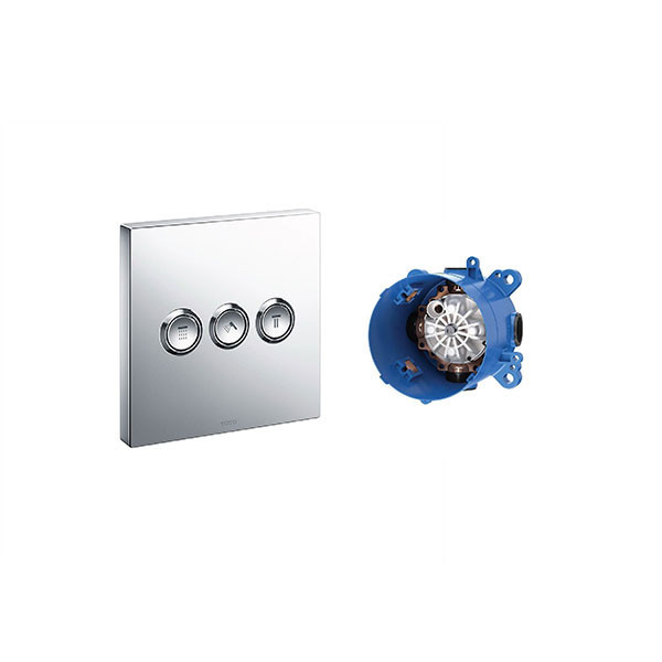 Set sen tắm âm tường 3 đường nước nhiệt độ TOTO GLOBAL FITTINGS TBW02004A - 4