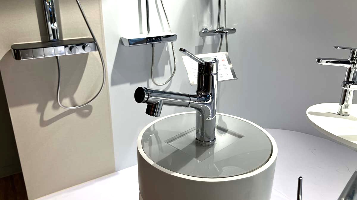Vòi lavabo nóng lạnh TOTO TLS093B0V dây rút - 4