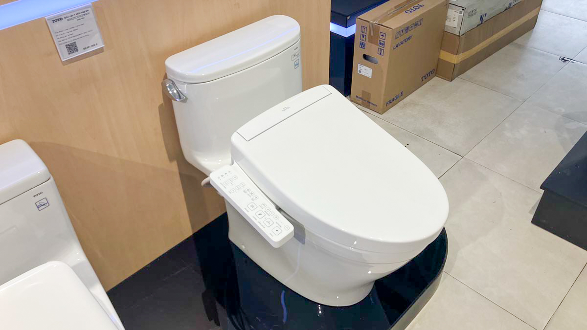 Bồn cầu TOTO MS887RW24 1 khối nắp điện tử Washlet S2 TCF33461GAA - 3