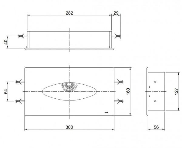 Hộp đựng giấy TOTO TX8 - 2