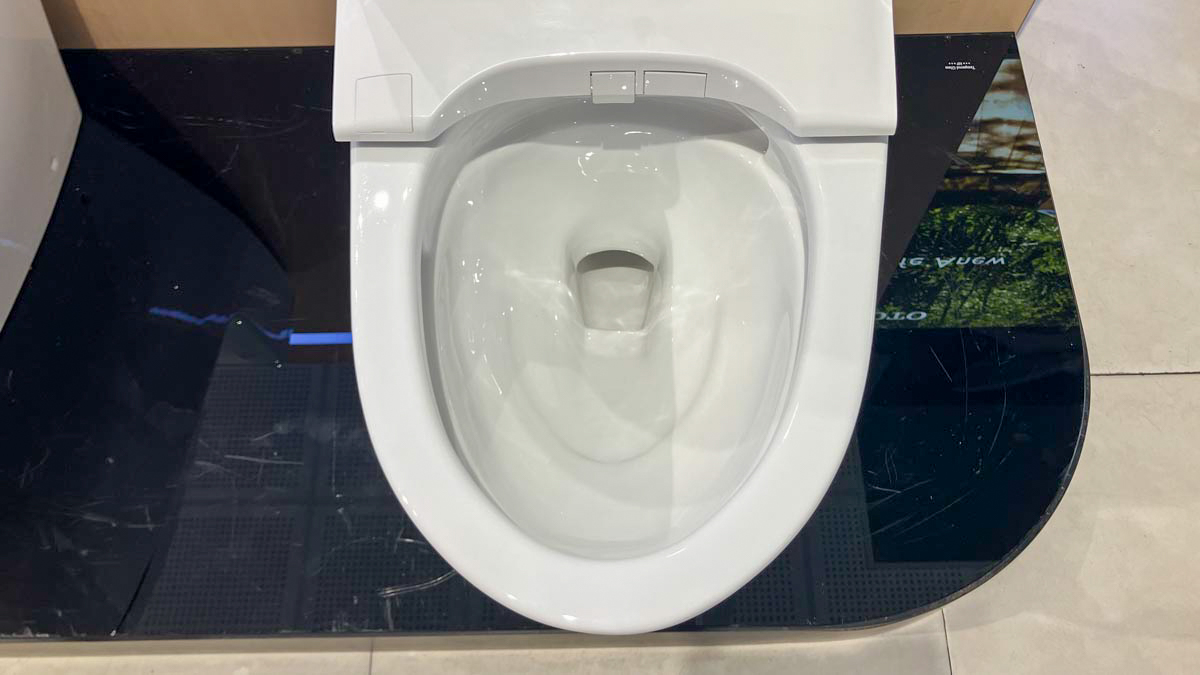 Bồn cầu TOTO MS887RW25 1 khối nắp điện tử Washlet S5 TCF34461GAA - 12