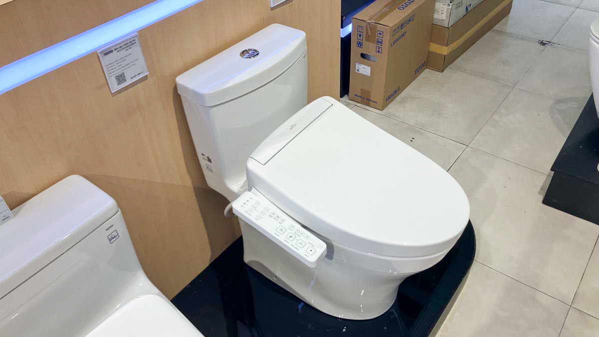 Bồn cầu TOTO MS889DRW24 1 khối nắp điện tử Washlet S2 TCF33461GAA - 3