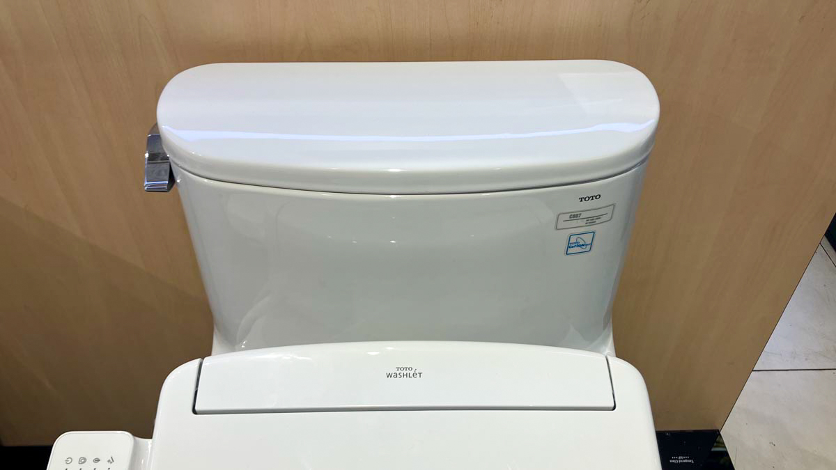 Bồn cầu TOTO MS887RW24 1 khối nắp điện tử Washlet S2 TCF33461GAA - 6