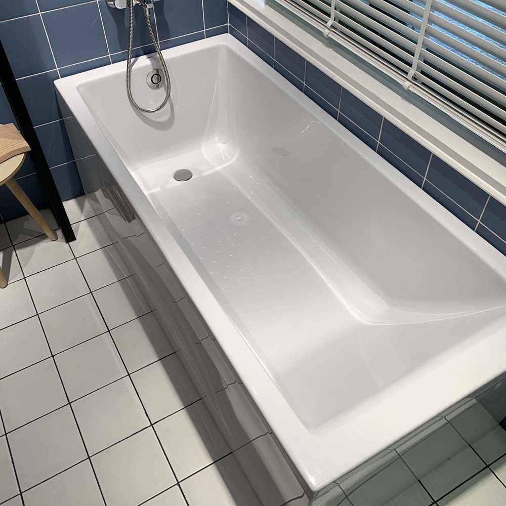 Bồn tắm yếm TOTO PAY1725VC#W TVBF411 nhựa 1m7 gồm bộ xả thải - 7