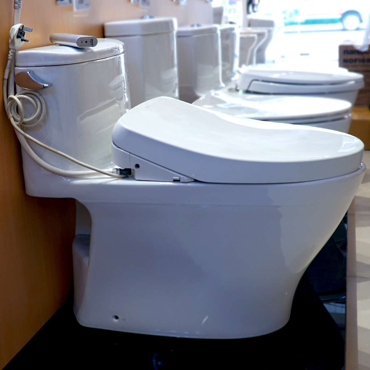 Bồn cầu TOTO MS887RW11 1 khối nắp điện tử Washlet S7 TCF4911Z - 2
