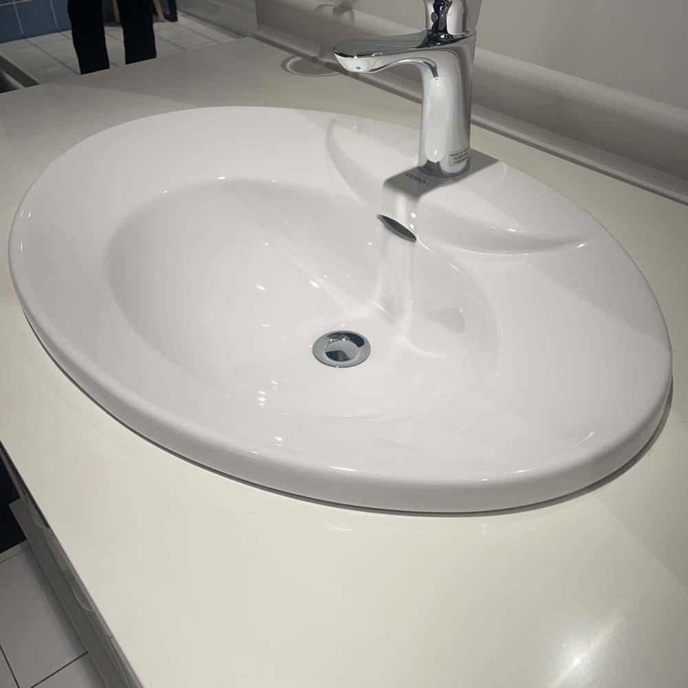 Chậu lavabo dương vành TOTO L909C - 4