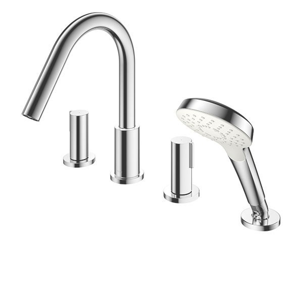 Vòi xả bồn tắm TOTO TBG11202A nóng lạnh kèm tay sen - 5