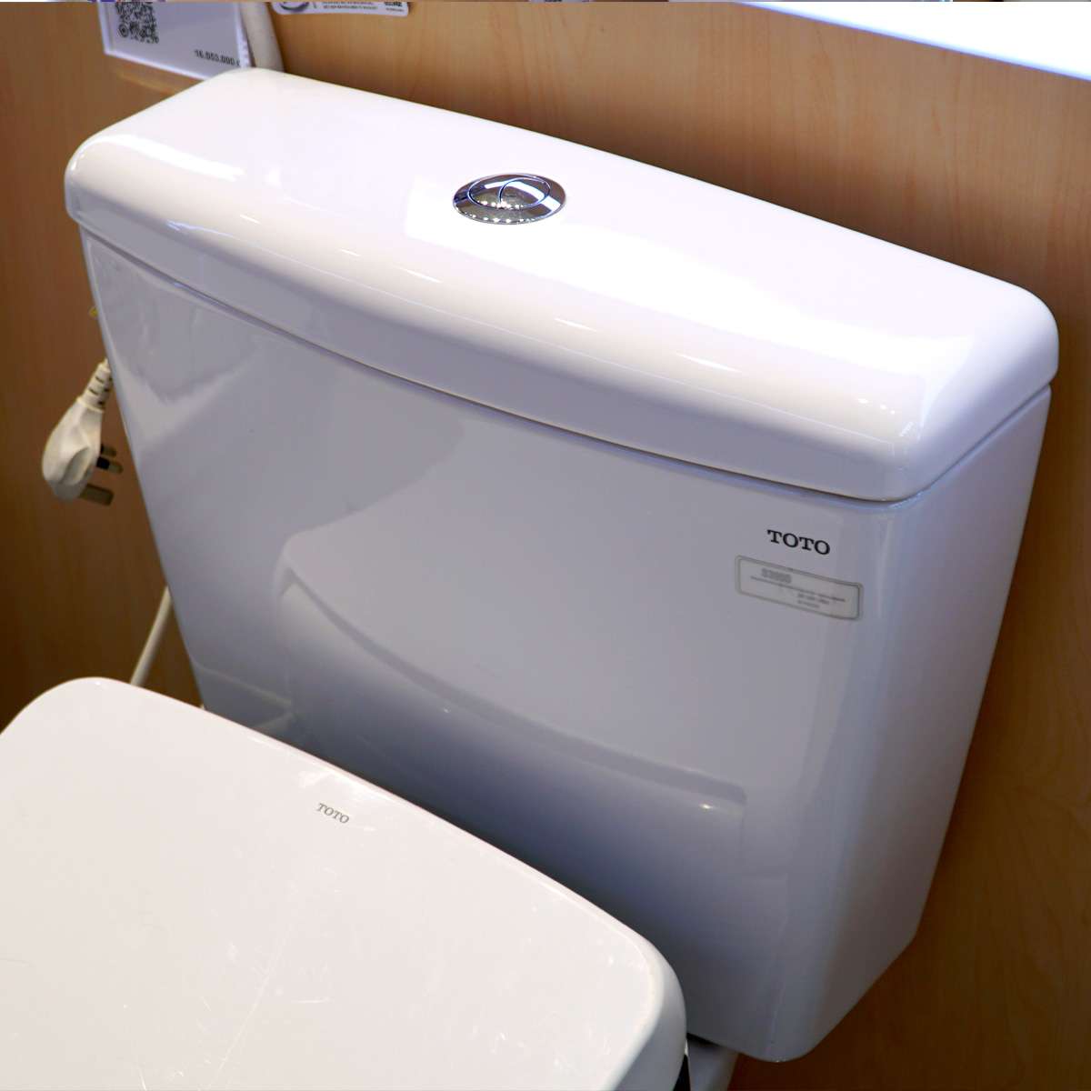 Bồn cầu TOTO CS300DRW11 2 khối nắp điện tử Washlet S7 TCF4911Z - 5