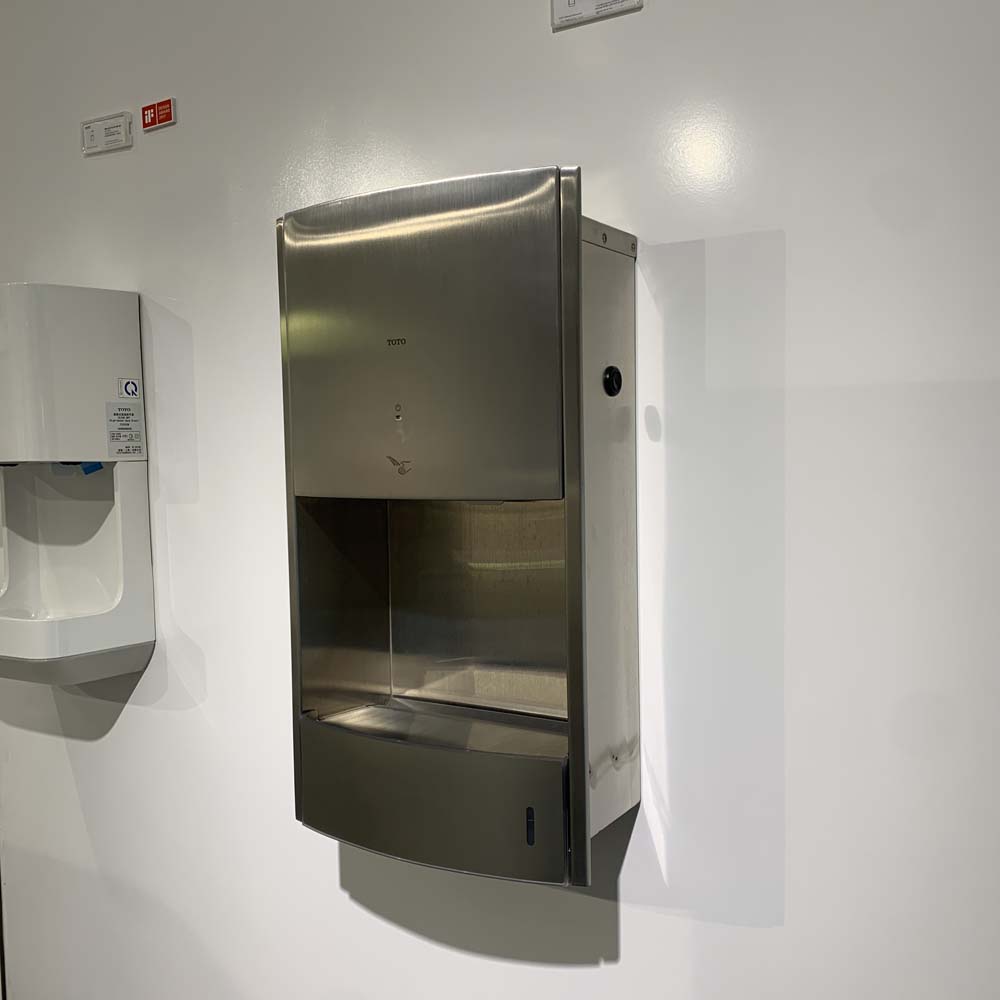Máy sấy tay âm tường TOTO TYC602 có khay hứng nước - 5