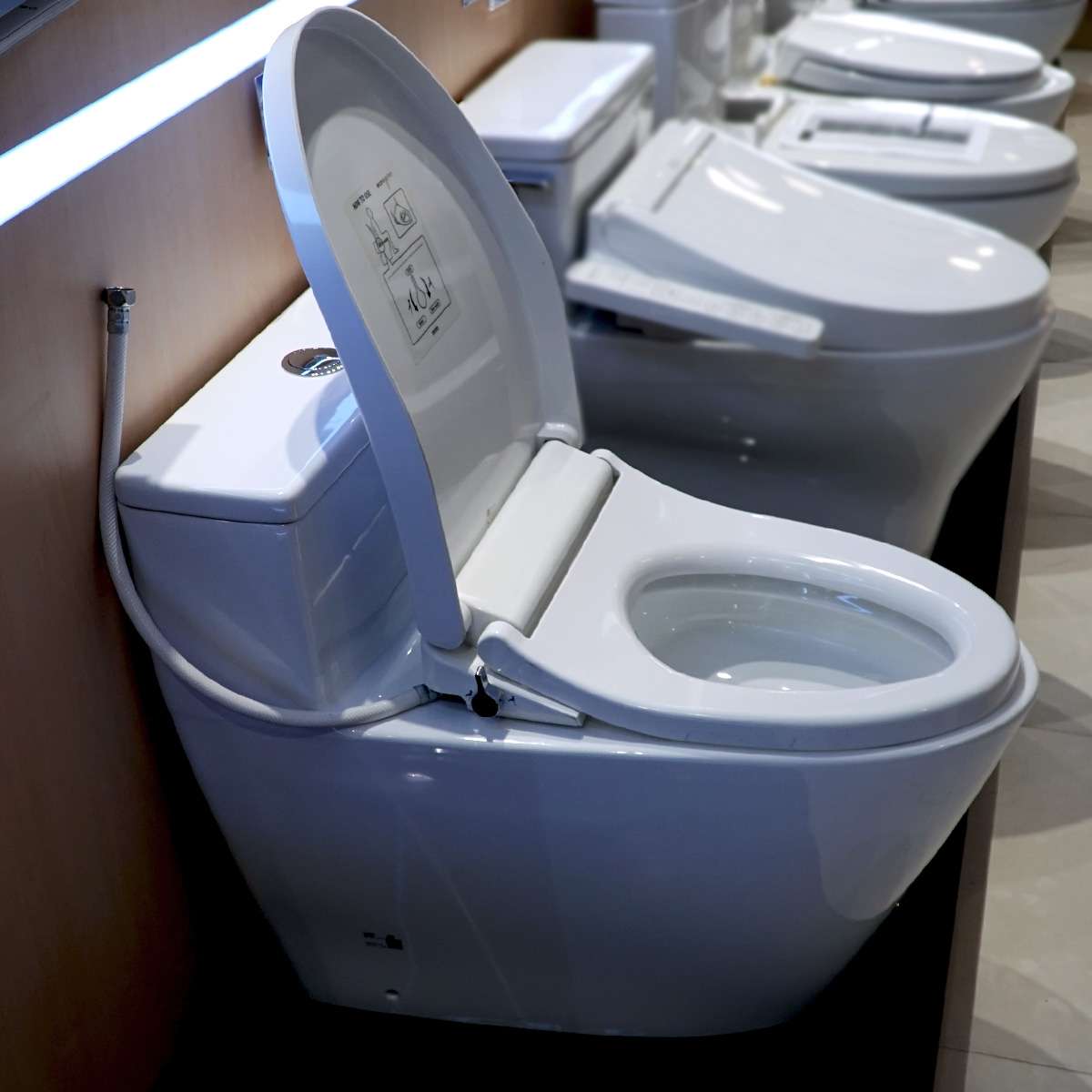 Bồn cầu TOTO MS625DE4 1 khối nắp rửa cơ TCW1211A - 9